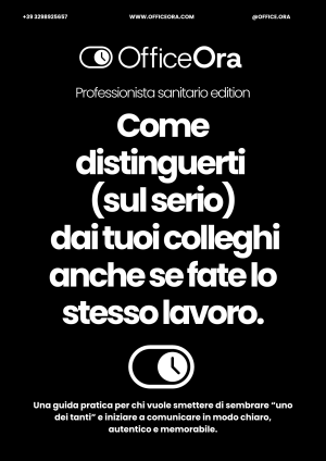 Copertina guida “Come distinguerti dai tuoi colleghi anche se fate lo stesso lavoro”